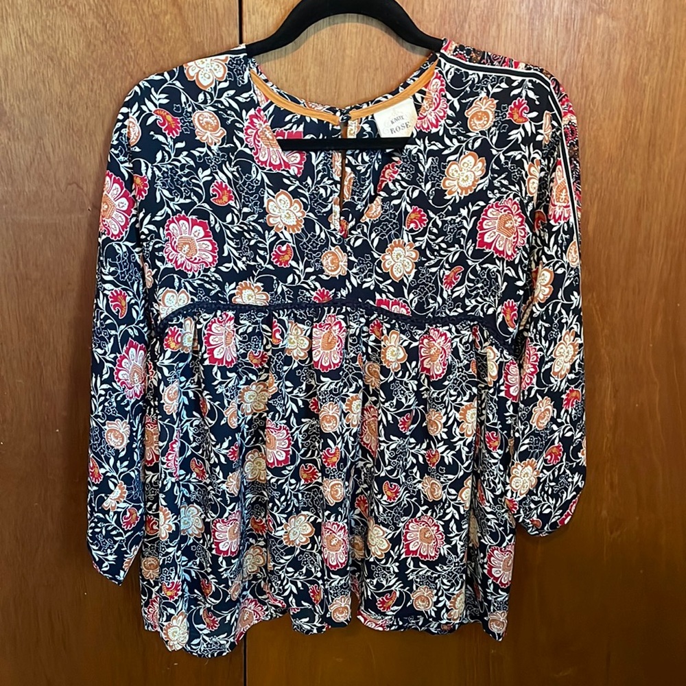 Knox rose blouse